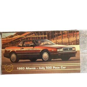 1993 Allante-Indy 500 Pace Car Collector Cards 1990's Series